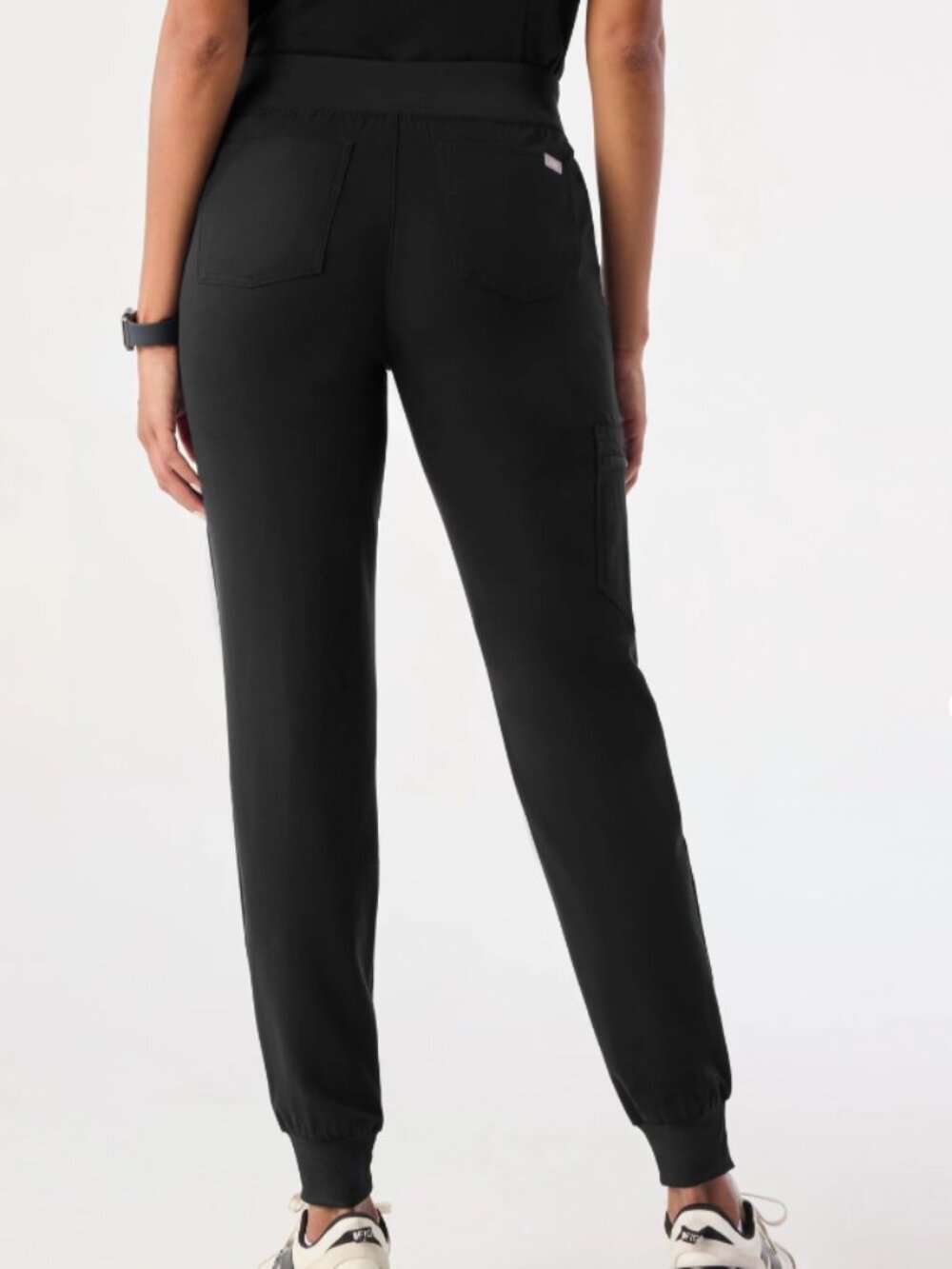 FIGS BLACK JOGGER SCRUB PANT XXS PETITE